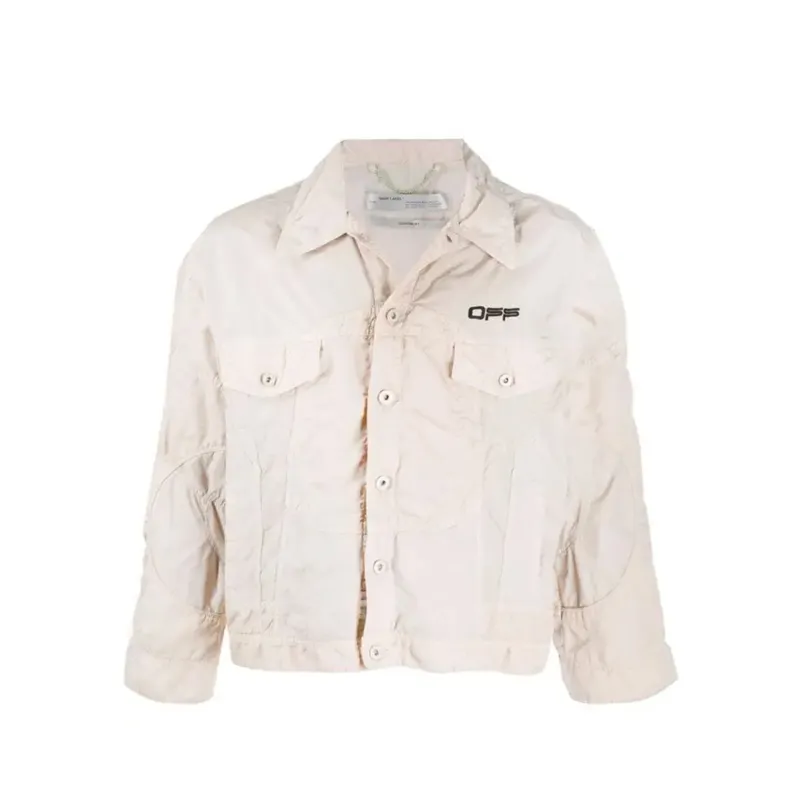 Off-White Logo Windbreaker Bomber Jacket made by Off-White