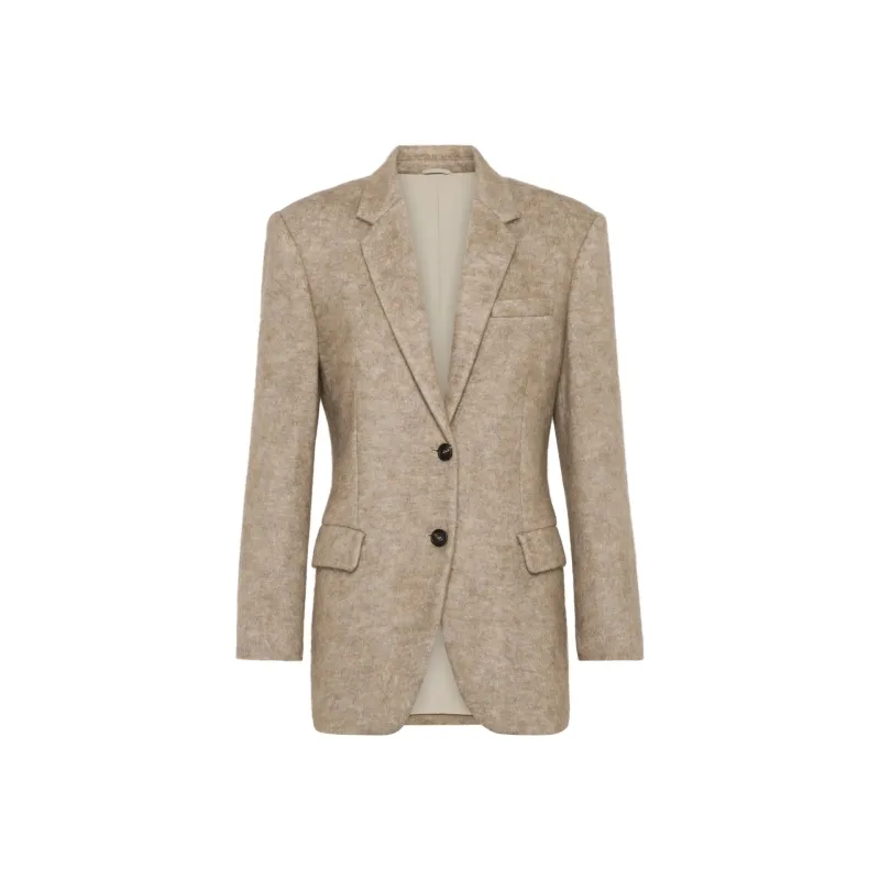 Brunello Cucinelli Monili-Embellished Blazer made by Brunello Cucinelli