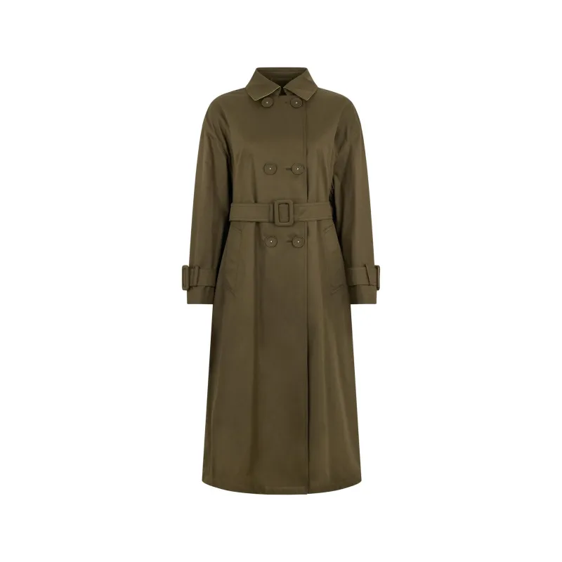 Herno Cotton Trench Coat made by Herno