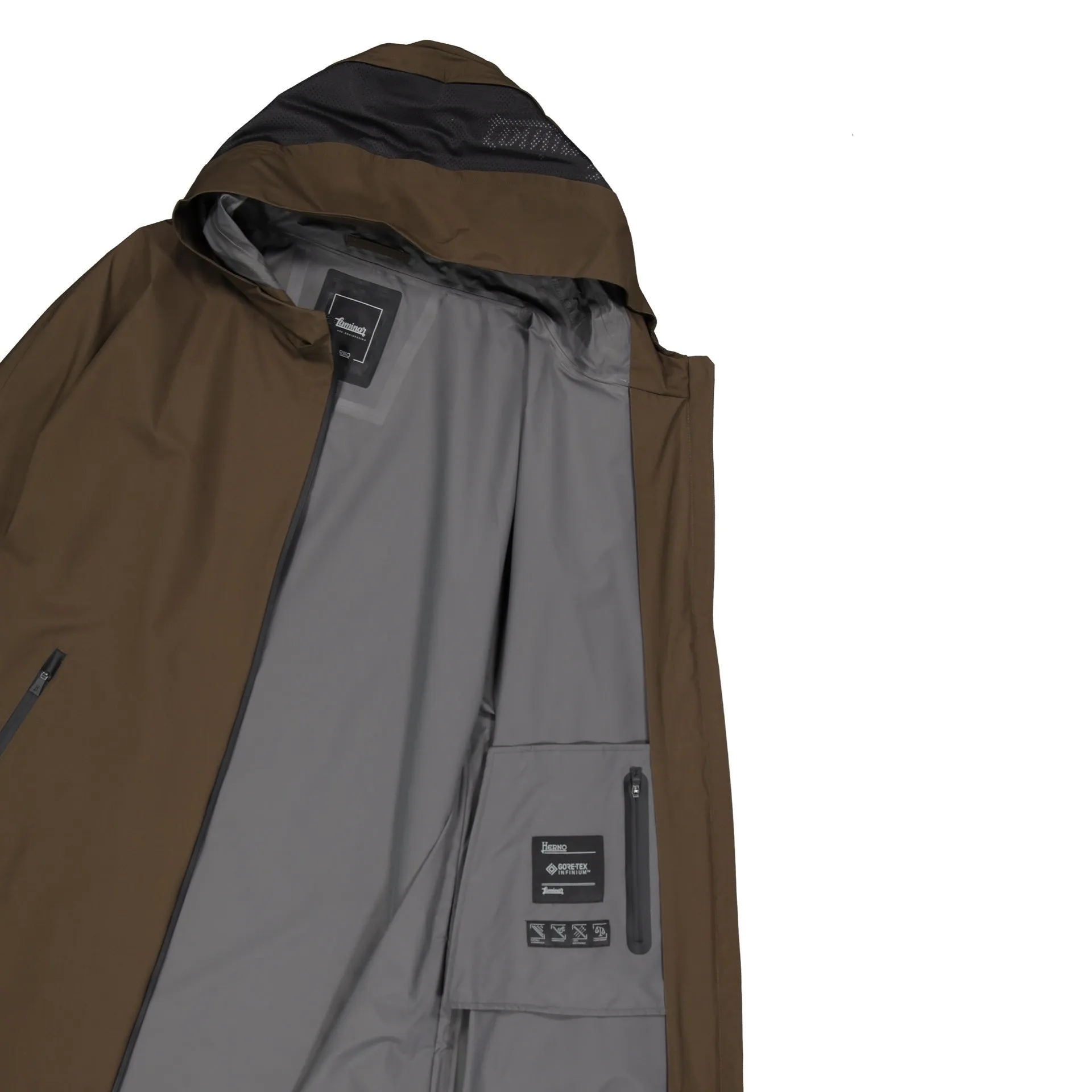 Herno Hooded Zipped Coat sold by Siebentaschen product image thumbnail 3