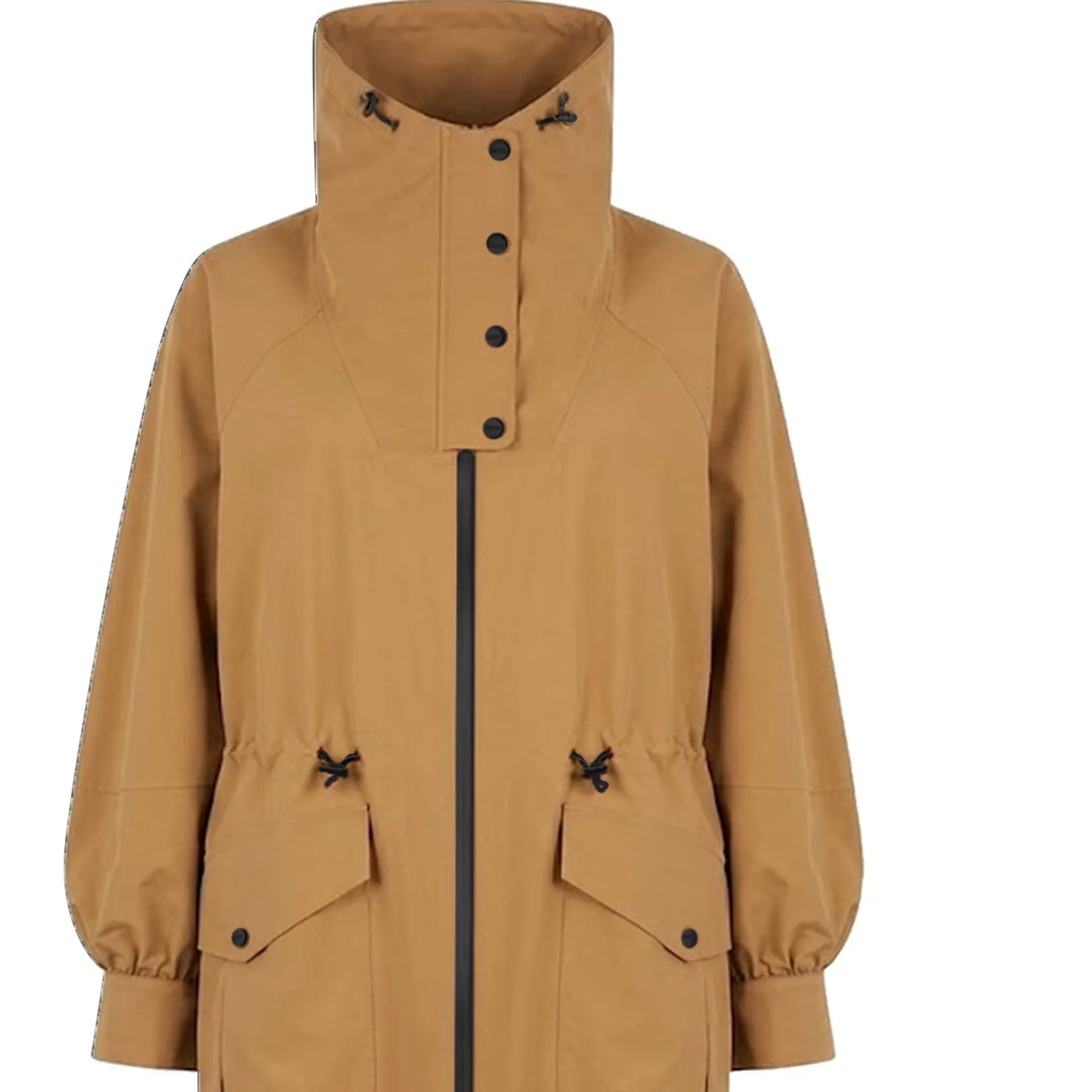 Herno Long Funnel-Neck Trench Coat sold by Siebentaschen product image thumbnail 3