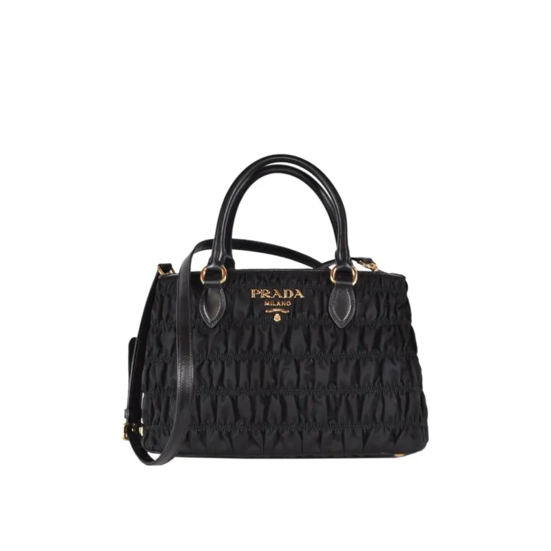 Prada Gaufre Nylon Handbag made by Prada