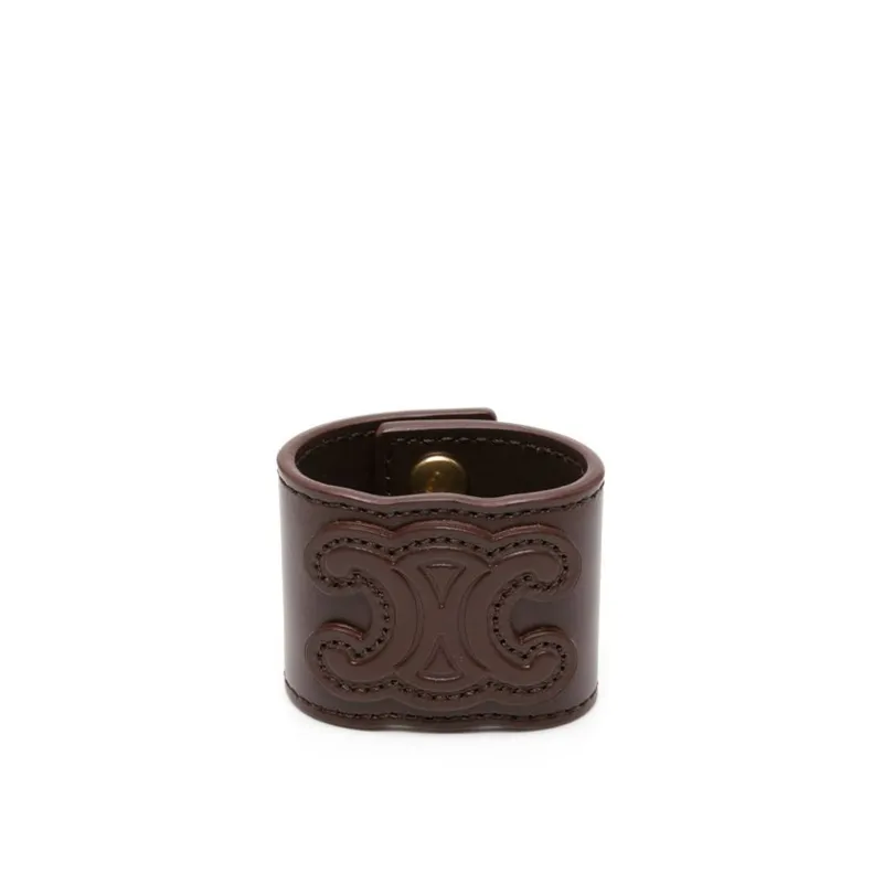 Celine Leather Hair Cuff made by Celine