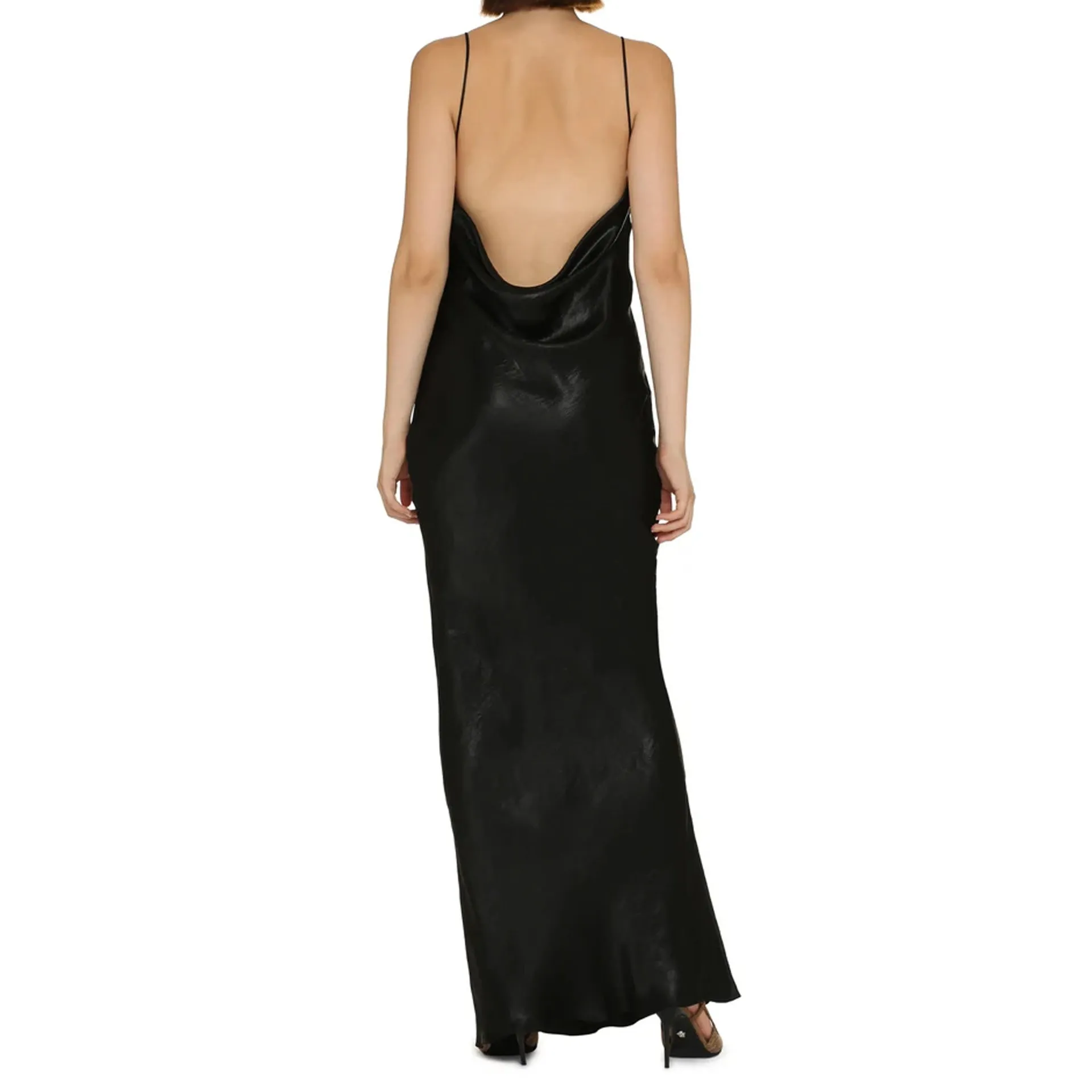 Saint Laurent Satin Long Dress sold by Siebentaschen product image thumbnail 3