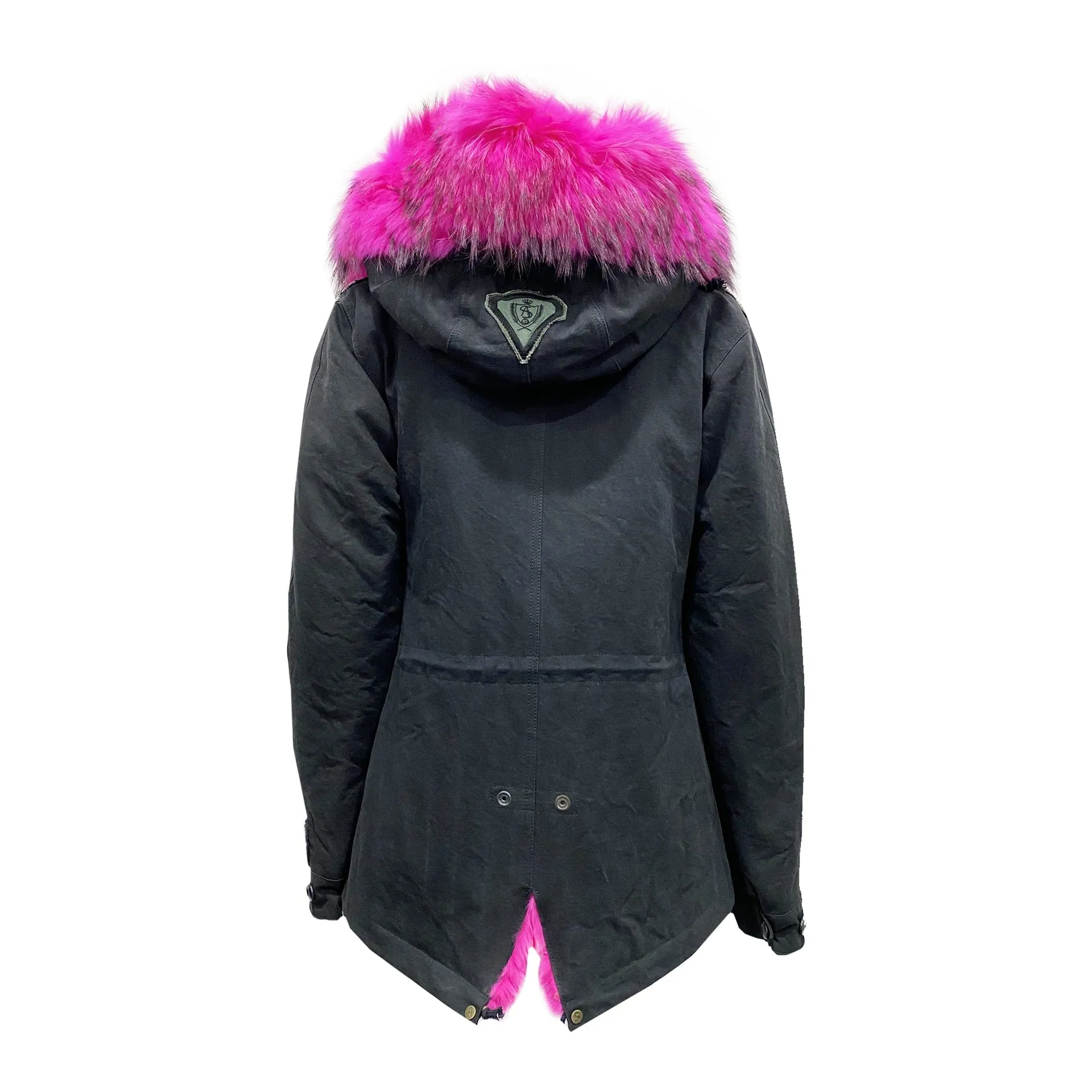 As65 Canvas Embellished Parka Jacket sold by Siebentaschen product image thumbnail 2