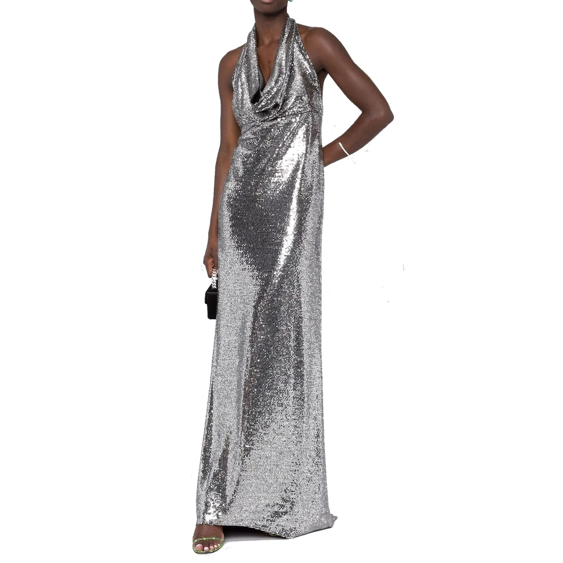 Blanca Vita Sequin-Embellished Long Dress sold by Siebentaschen product image thumbnail 2