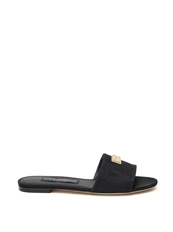 Dolce & Gabbana Slippers Black made by Dolce & Gabanna