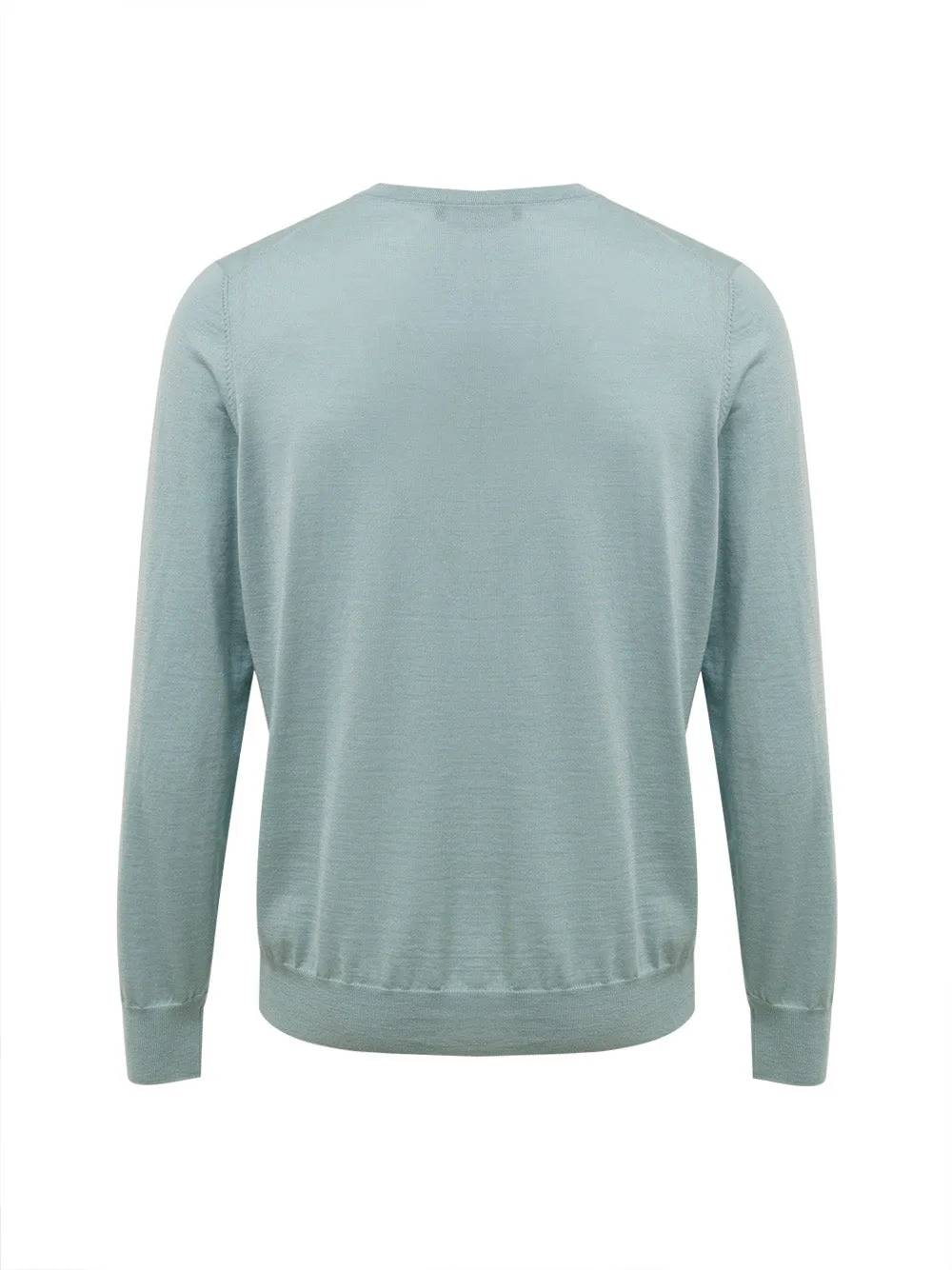 Light Blue Cashmere and Silk Crewneck Sweater Gran Sasso sold by Siebentaschen product image thumbnail 2