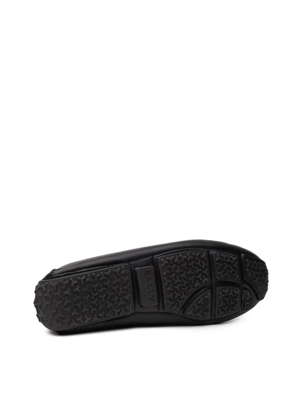 Bally Loafers in Black Leather with Gold Plaque sold by Siebentaschen product image thumbnail 4