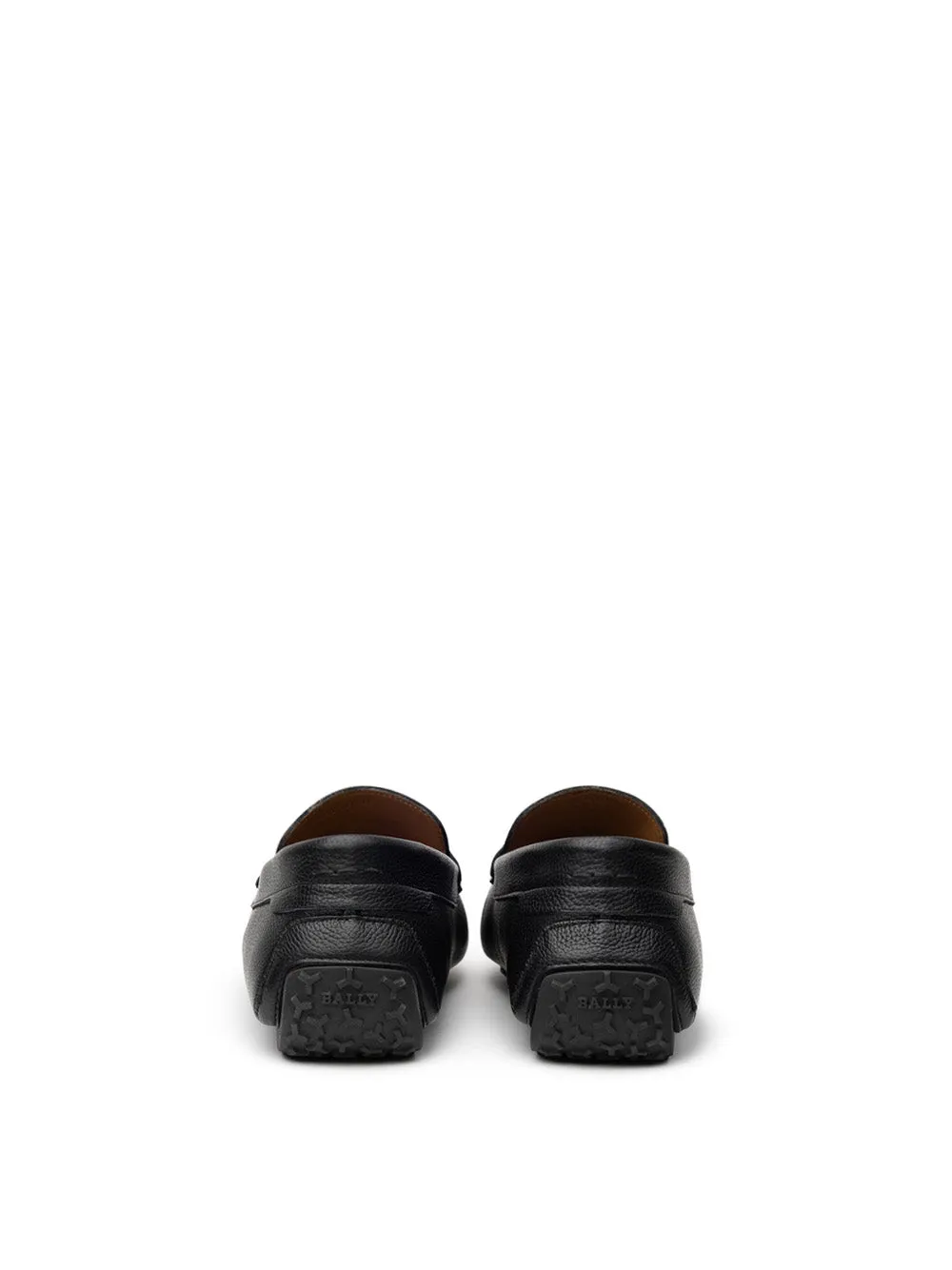 Bally Loafers in Black Leather with Gold Plaque sold by Siebentaschen product image thumbnail 3