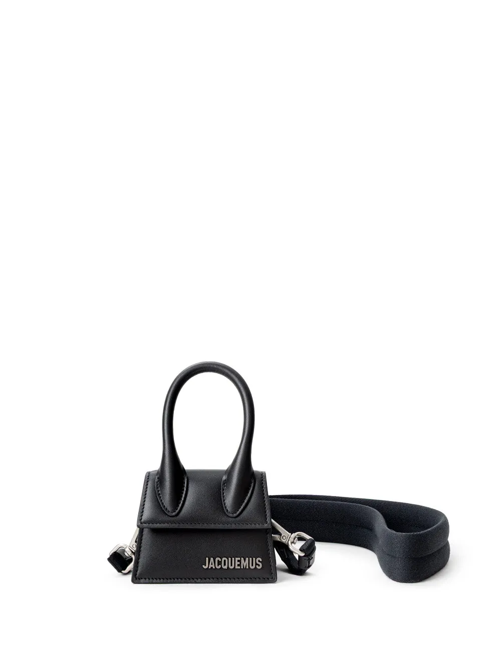 Jacquemus Black Leather Mini Le Chiquito Bag sold by Siebentaschen