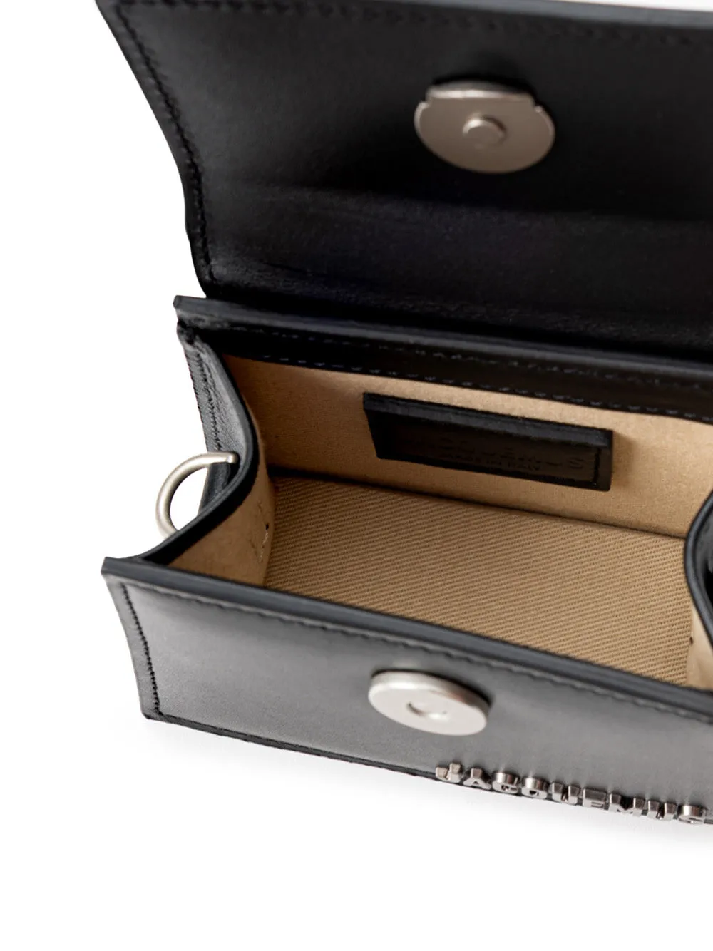 Jacquemus Black Leather Mini Le Chiquito Bag sold by Siebentaschen product image thumbnail 5