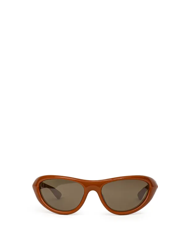 Bottega Veneta Brown Acetate Sunglasses made by Bottega Veneta