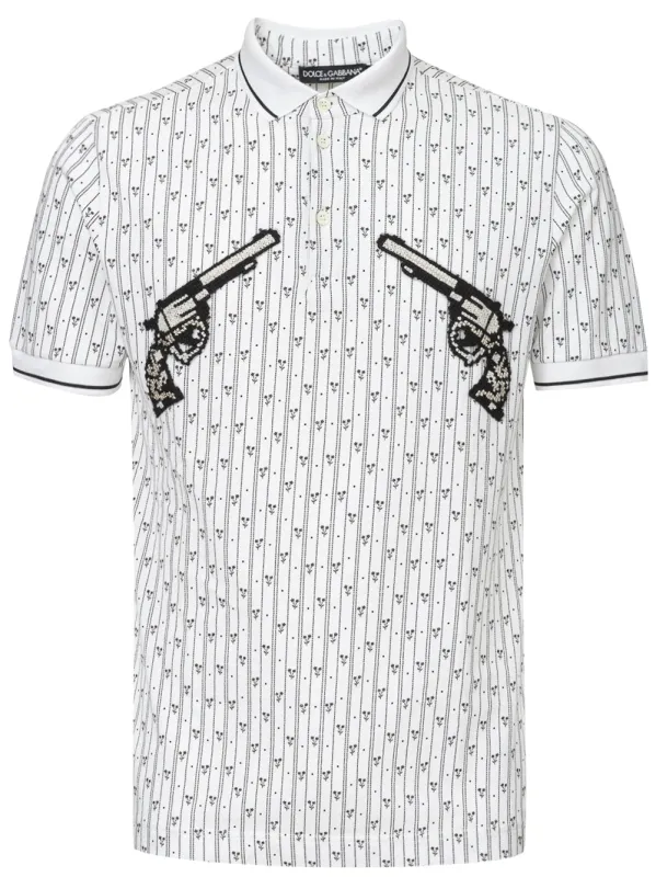 Dolce & Gabbana Polo Shirts White made by Dolce & Gabanna