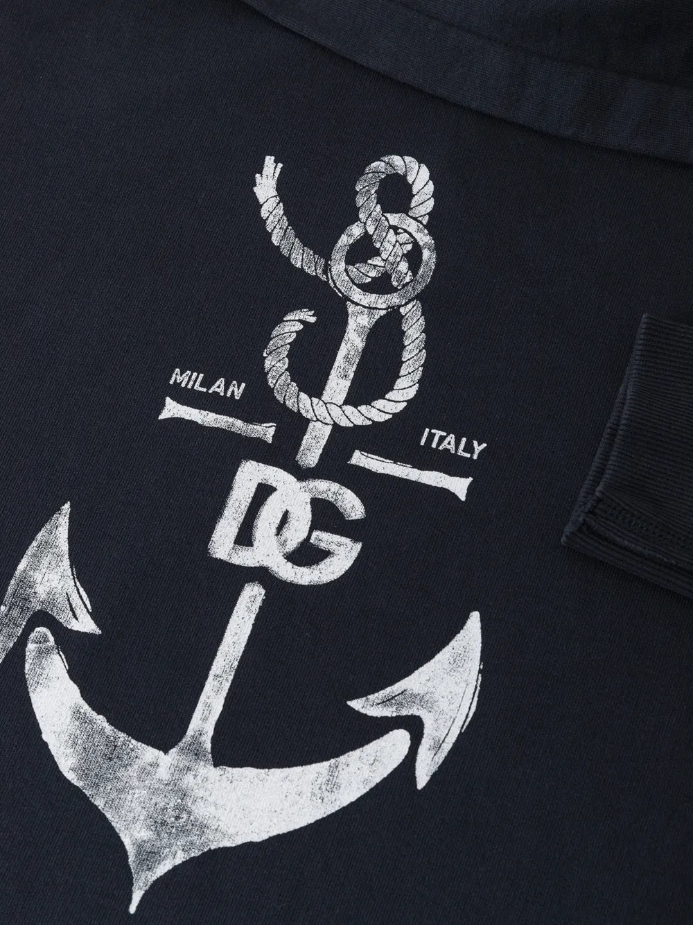 Dolce & Gabbana Hoodie with Marina Print. sold by Siebentaschen product image thumbnail 4