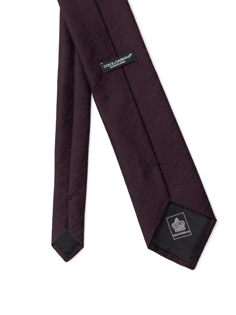 Dolce & Gabbana Silk and Wool Embroidered Tie sold by Siebentaschen product image thumbnail 2