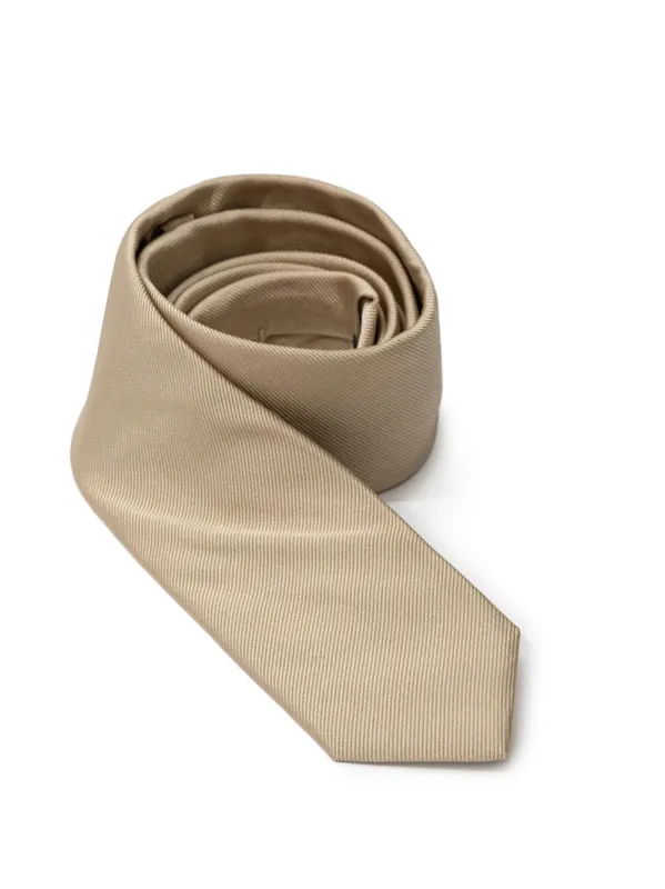 Dolce & Gabbana Silk Gold Tie made by Dolce & Gabanna