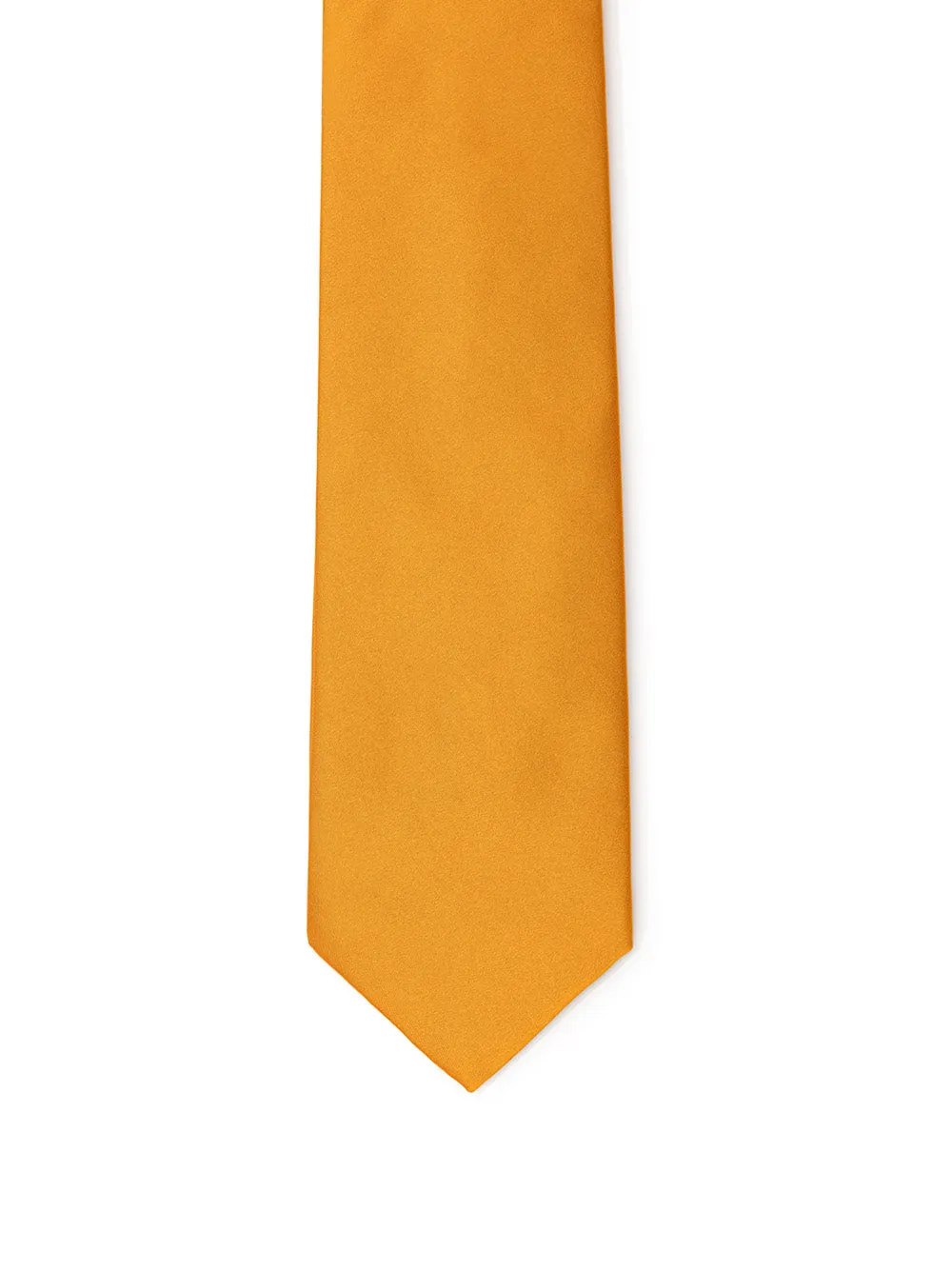 Dolce & Gabbana Orange Silk Tie sold by Siebentaschen product image thumbnail 3