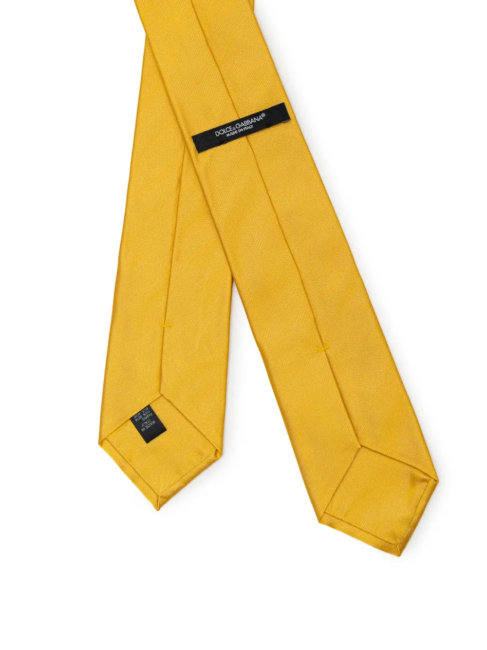 Dolce & Gabbana Silk Gold Tie sold by Siebentaschen product image thumbnail 2