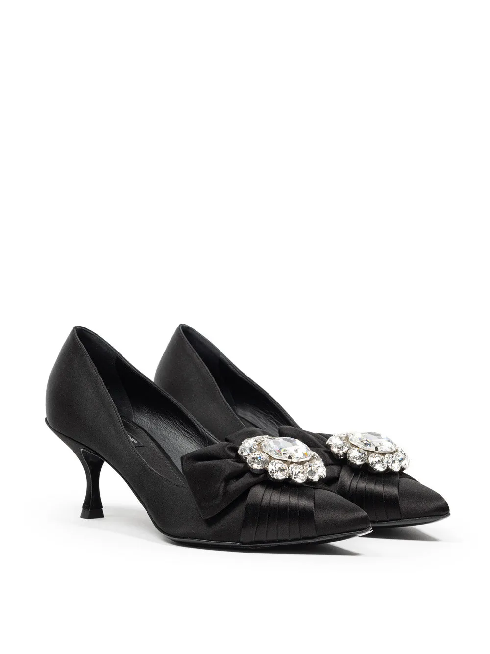 Dolce & Gabbana Satin Pumps With Jewel sold by Siebentaschen product image thumbnail 2