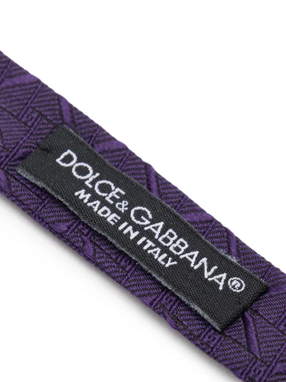 Dolce & Gabbana Purple Silk Bow Tie sold by Siebentaschen product image thumbnail 4