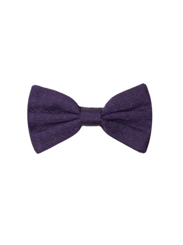 Dolce & Gabbana Purple Silk Bow Tie made by Dolce & Gabanna