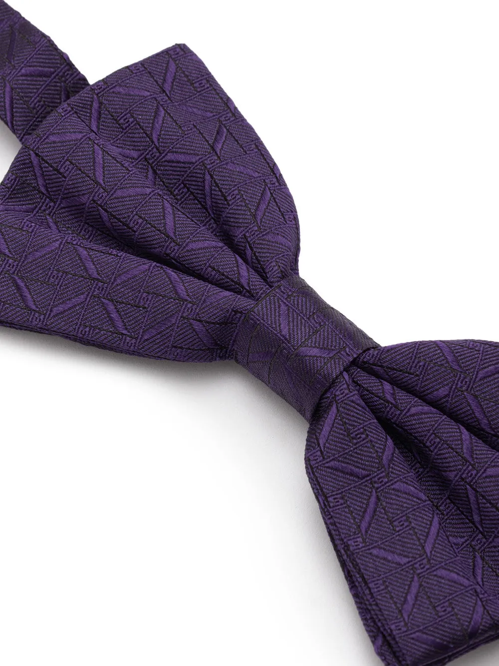 Dolce & Gabbana Purple Silk Bow Tie sold by Siebentaschen product image thumbnail 2