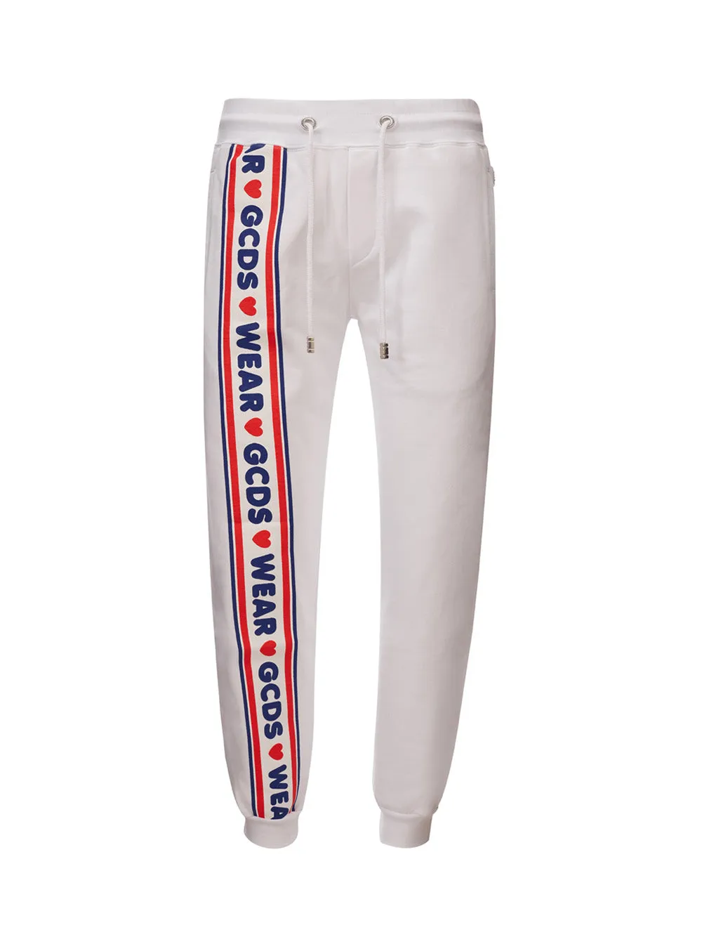 GCDS Sweatpants White sold by Siebentaschen