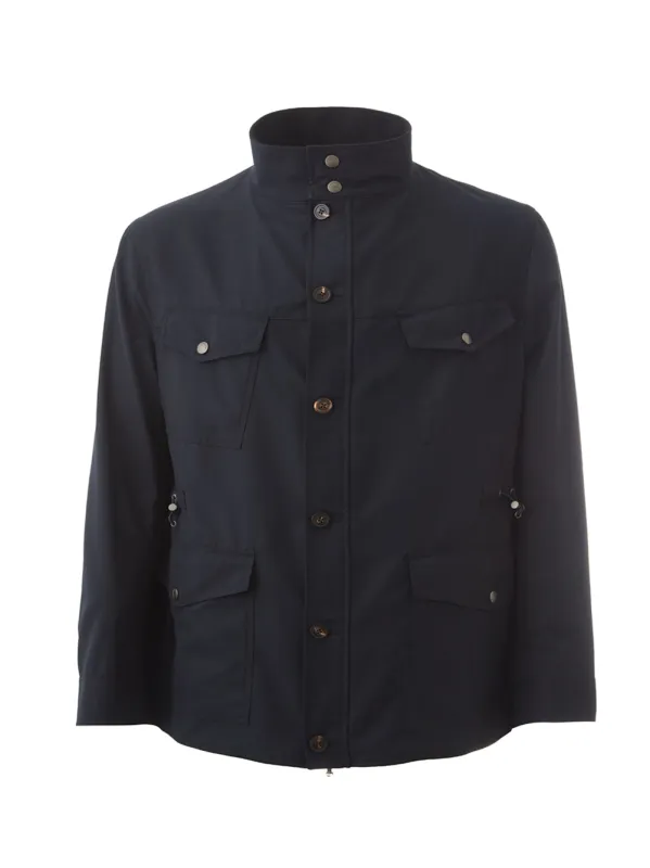 Lardini Jackets Blue made by Lardini