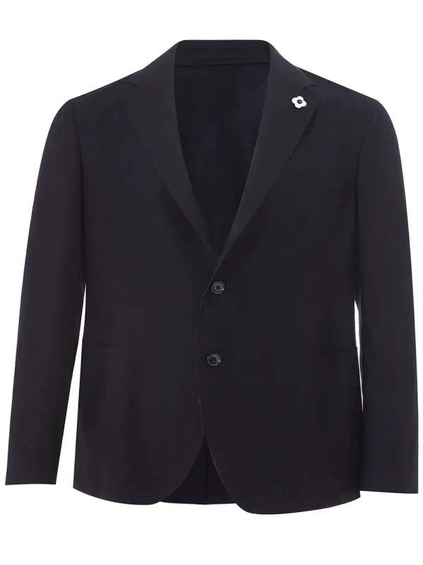 Lardini Jackets Blue made by Lardini