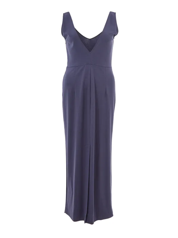 Long Dress with Straps made by Lardini