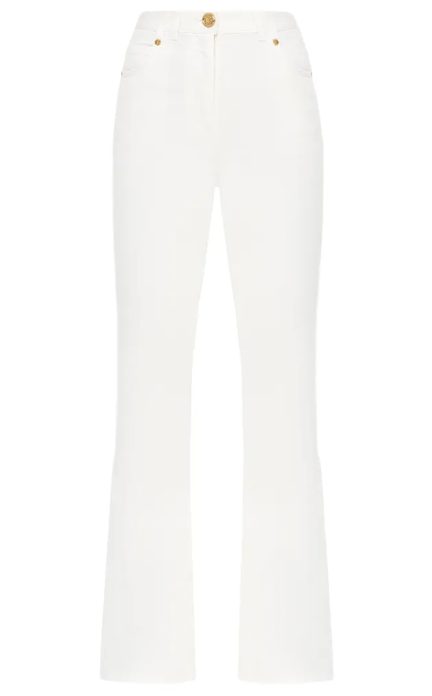 Balmain Woman Trousers Zampa White sold by Siebentaschen