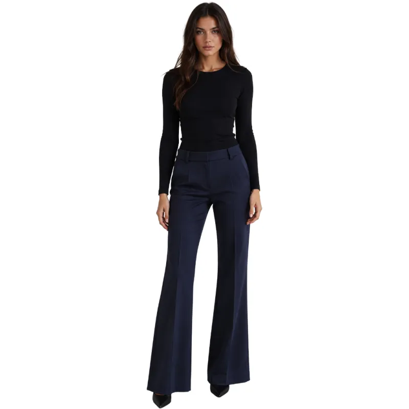 Balmain Woman Trousers Zampa Blue made by Balmain