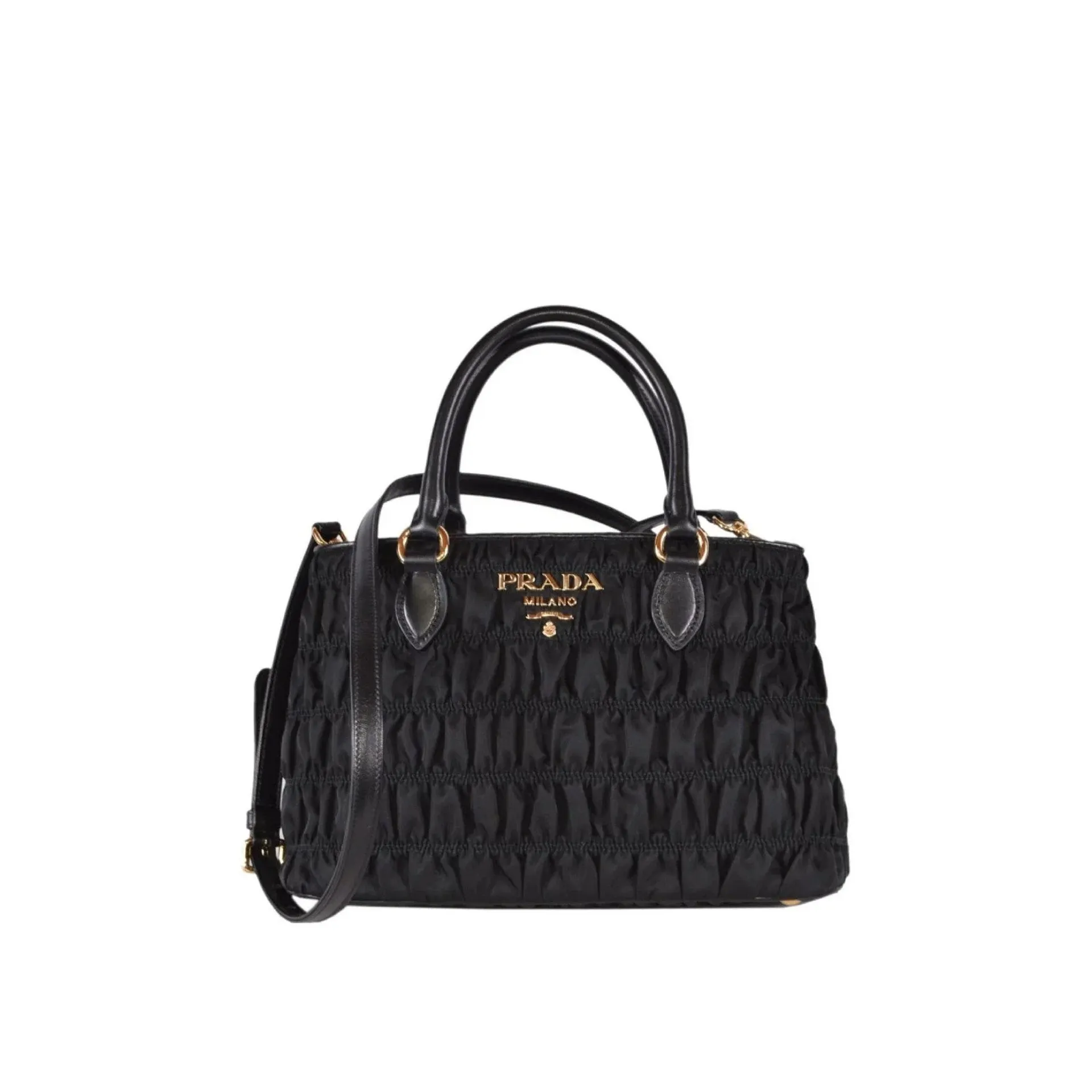 Prada Gaufre Nylon Handbag sold by Siebentaschen