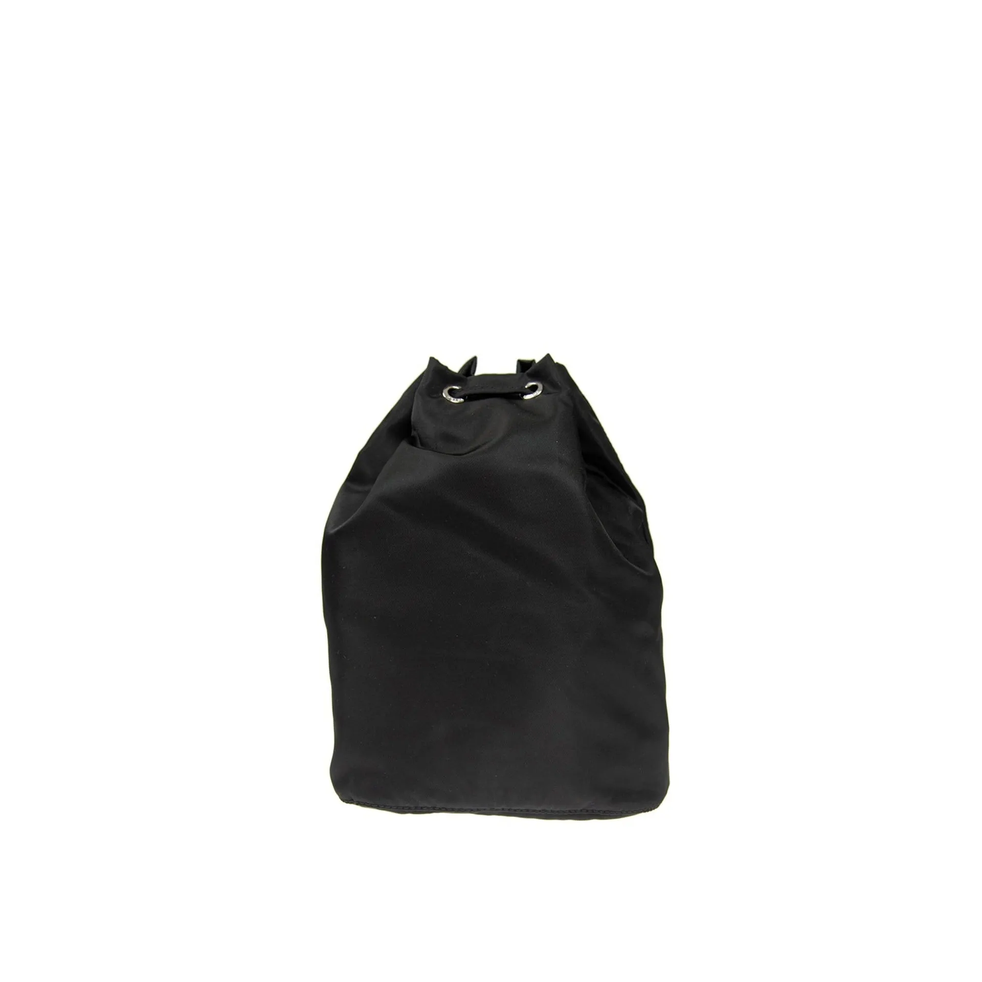 Prada Nylon and Leather Drawstring Pouch sold by Siebentaschen product image thumbnail 3
