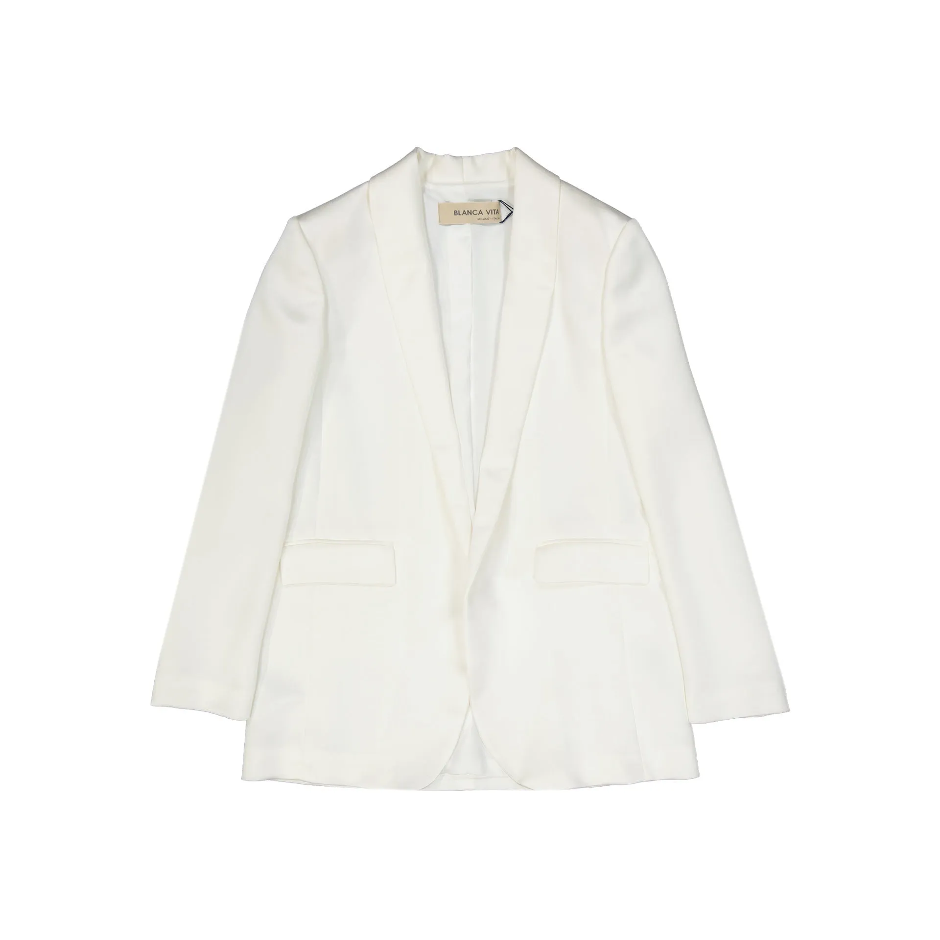 Blanca Vita Satin Effect Jacket sold by Siebentaschen