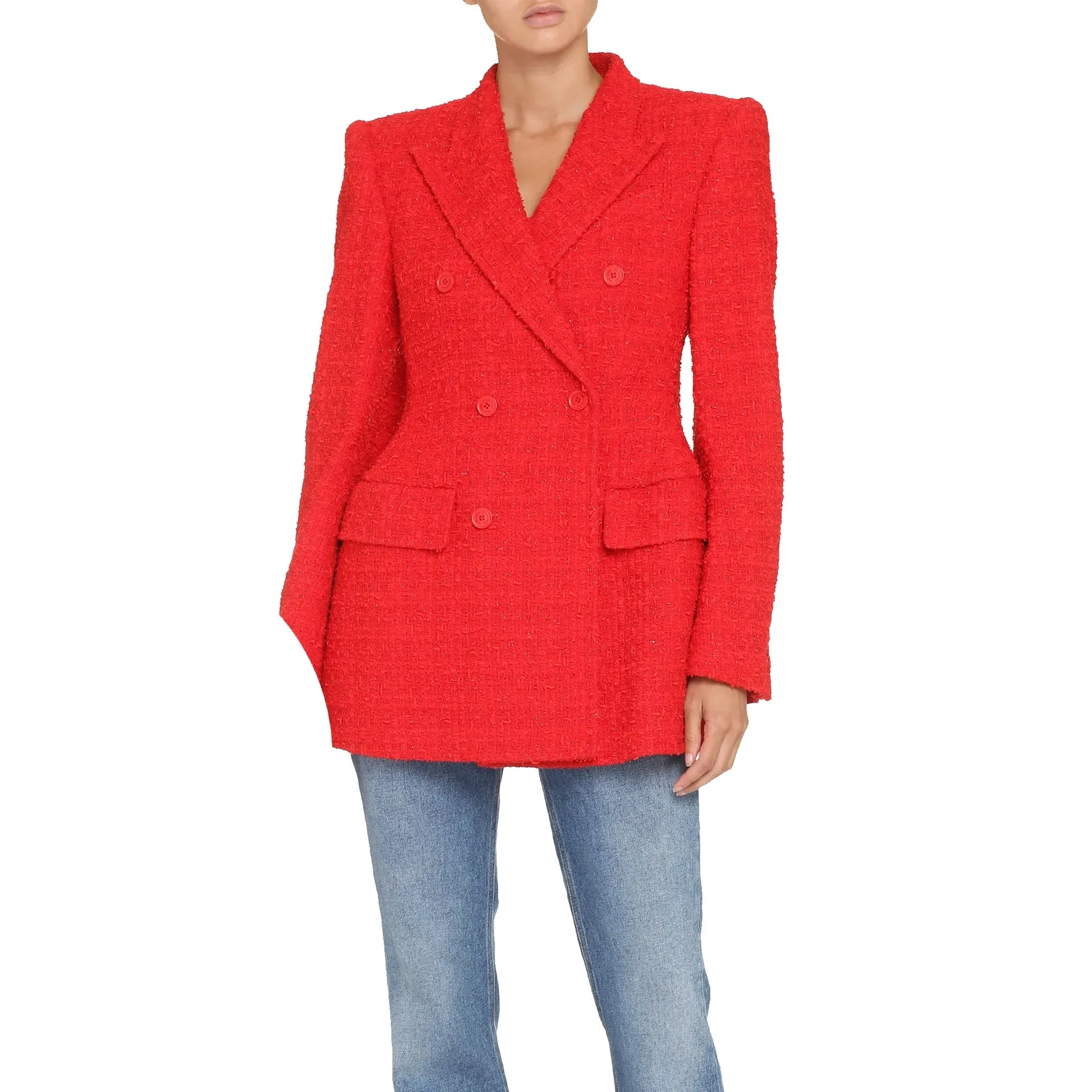 Balenciaga Tweed Blazer Jacket sold by Siebentaschen product image thumbnail 2