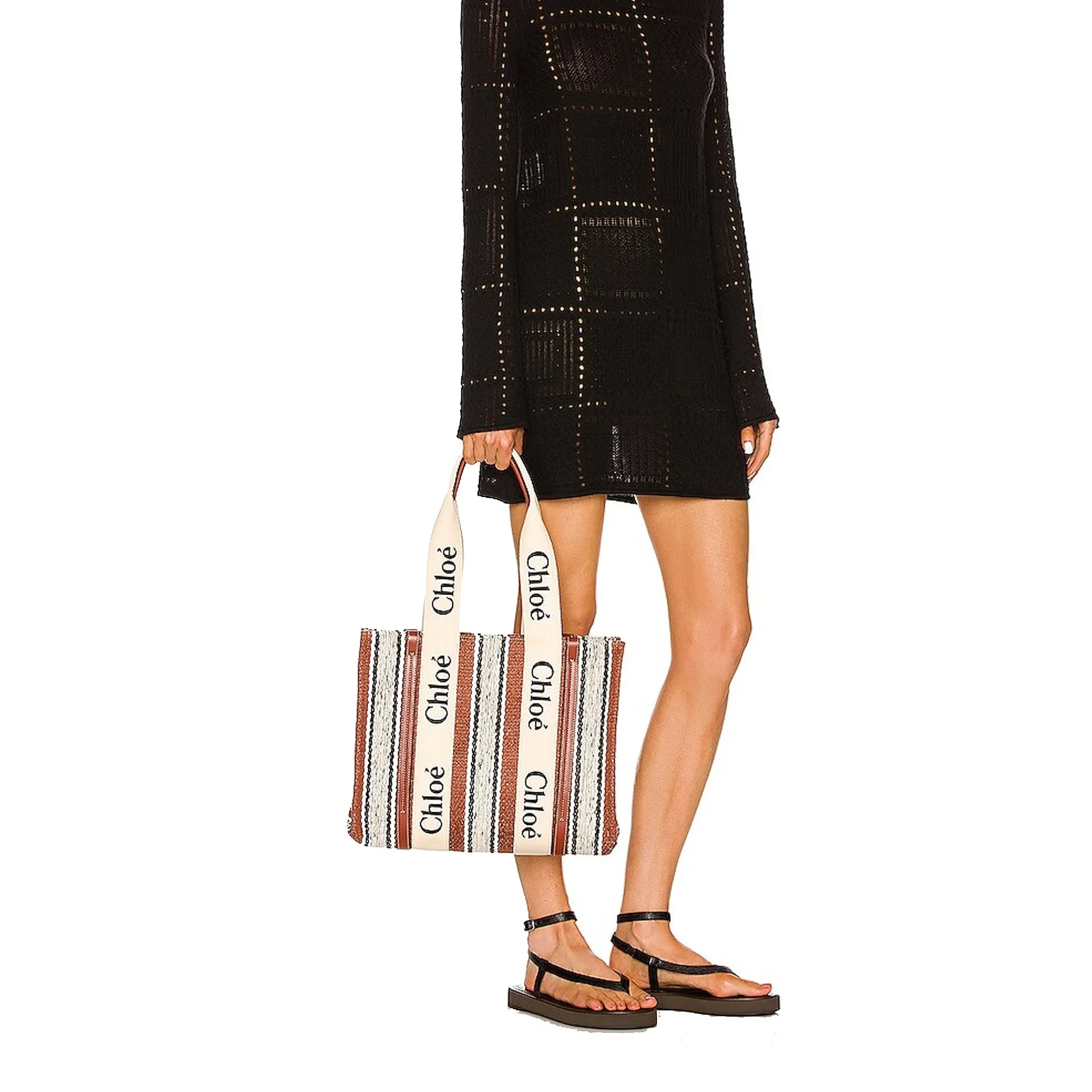 Chloe Medium Woody Tote Bag sold by Siebentaschen product image thumbnail 4