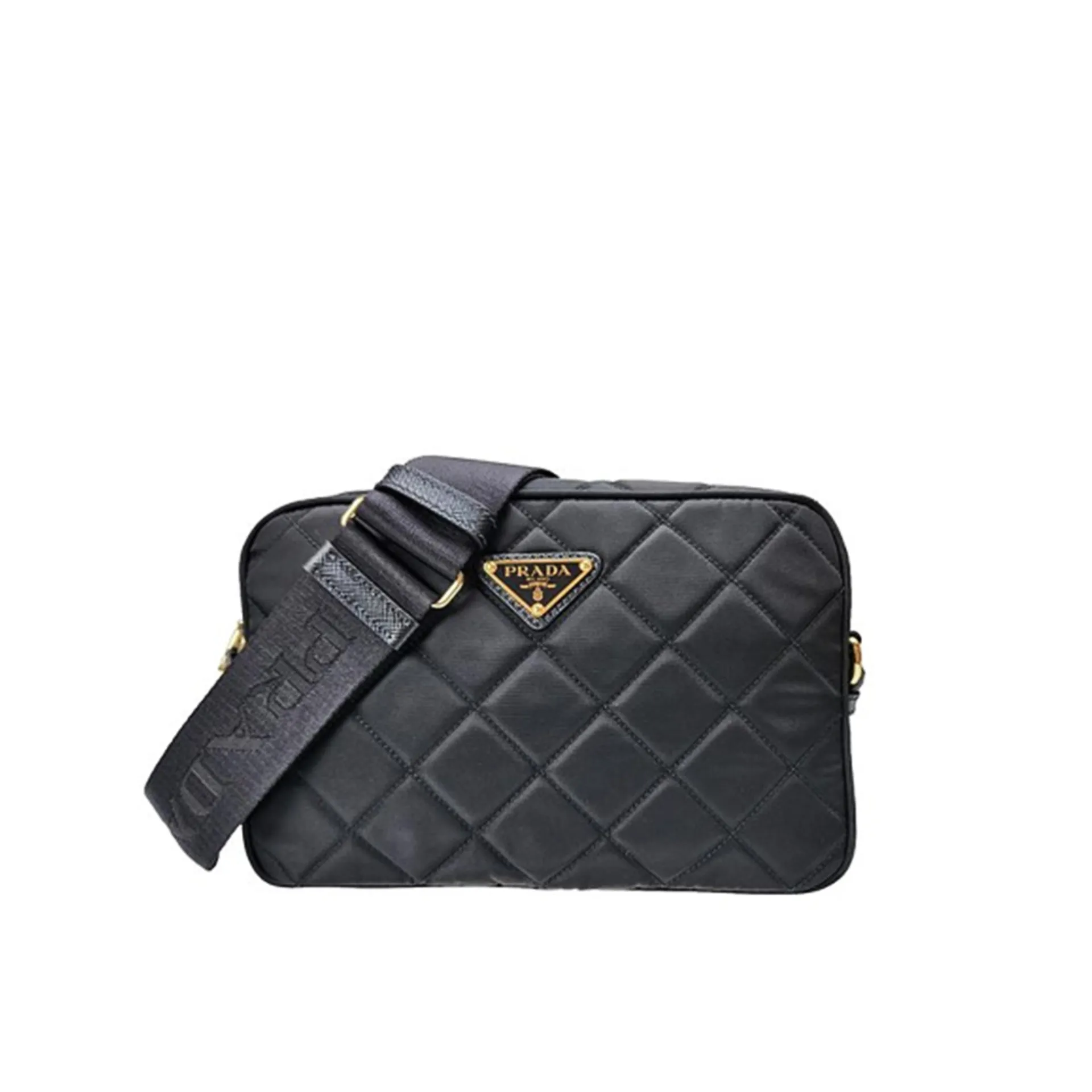 Prada Quilted Nylon Camera Bag sold by Siebentaschen