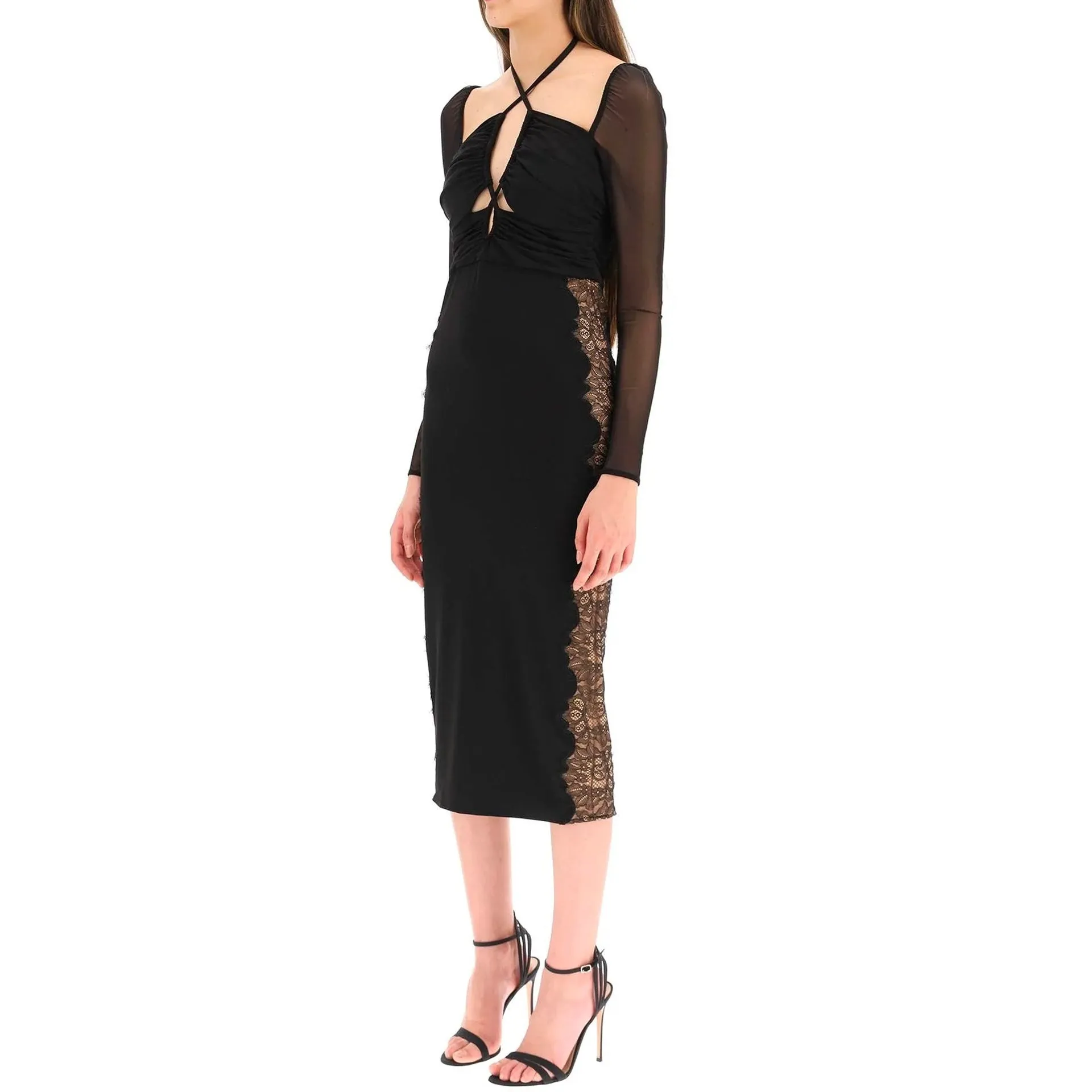 Self-Portrait Lace Trim Dress sold by Siebentaschen product image thumbnail 2