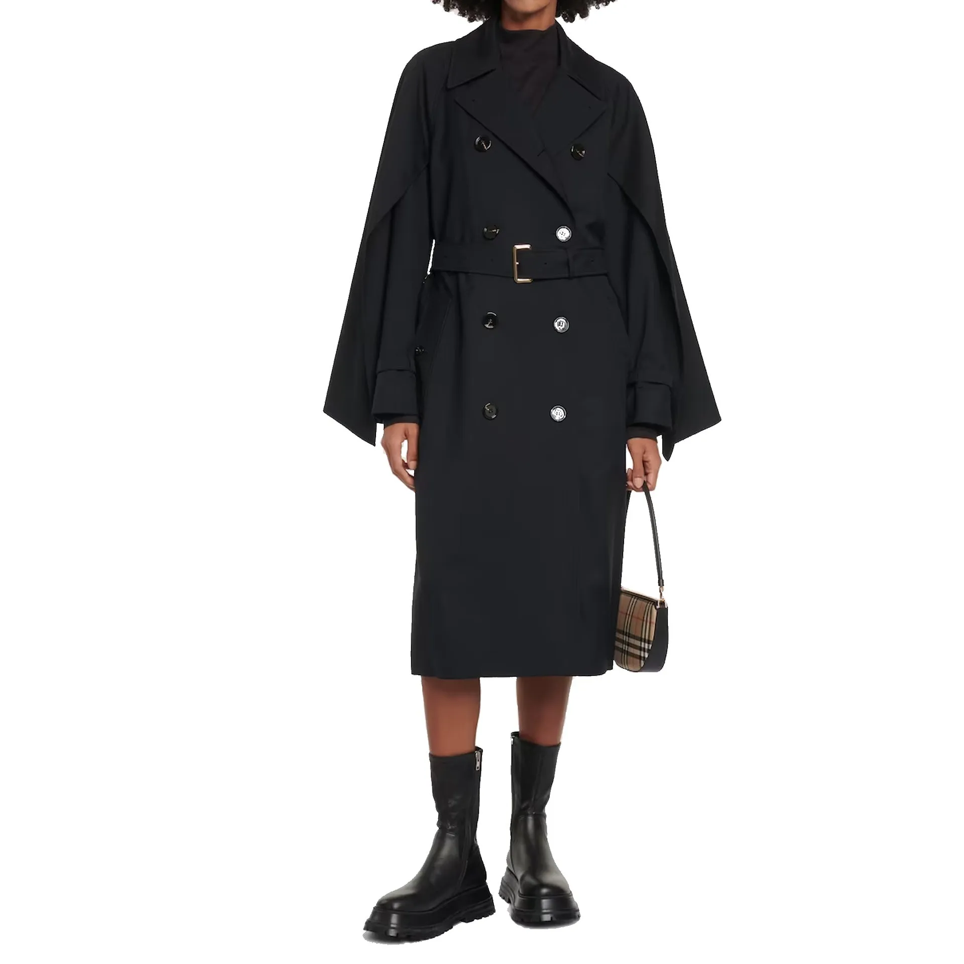 Burberry Blend Wool Trench Coat sold by Siebentaschen product image thumbnail 2
