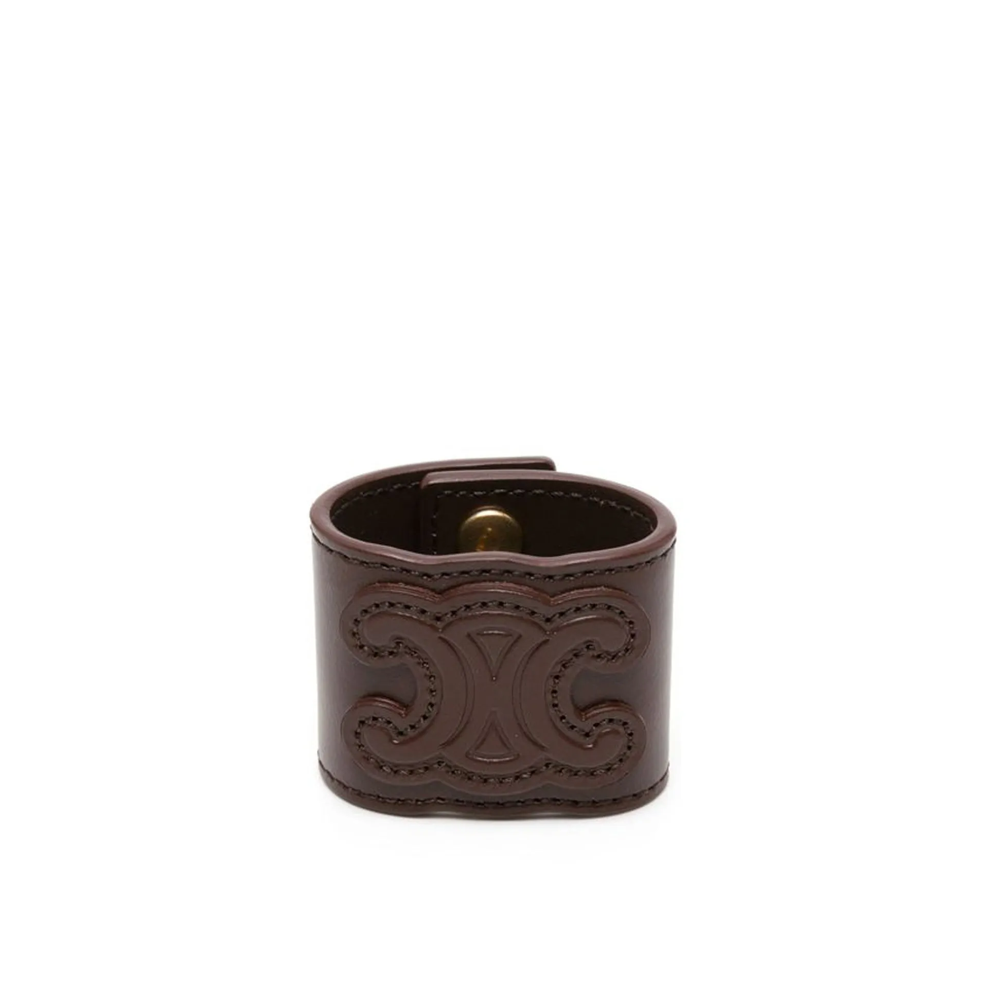 Celine Leather Hair Cuff sold by Siebentaschen