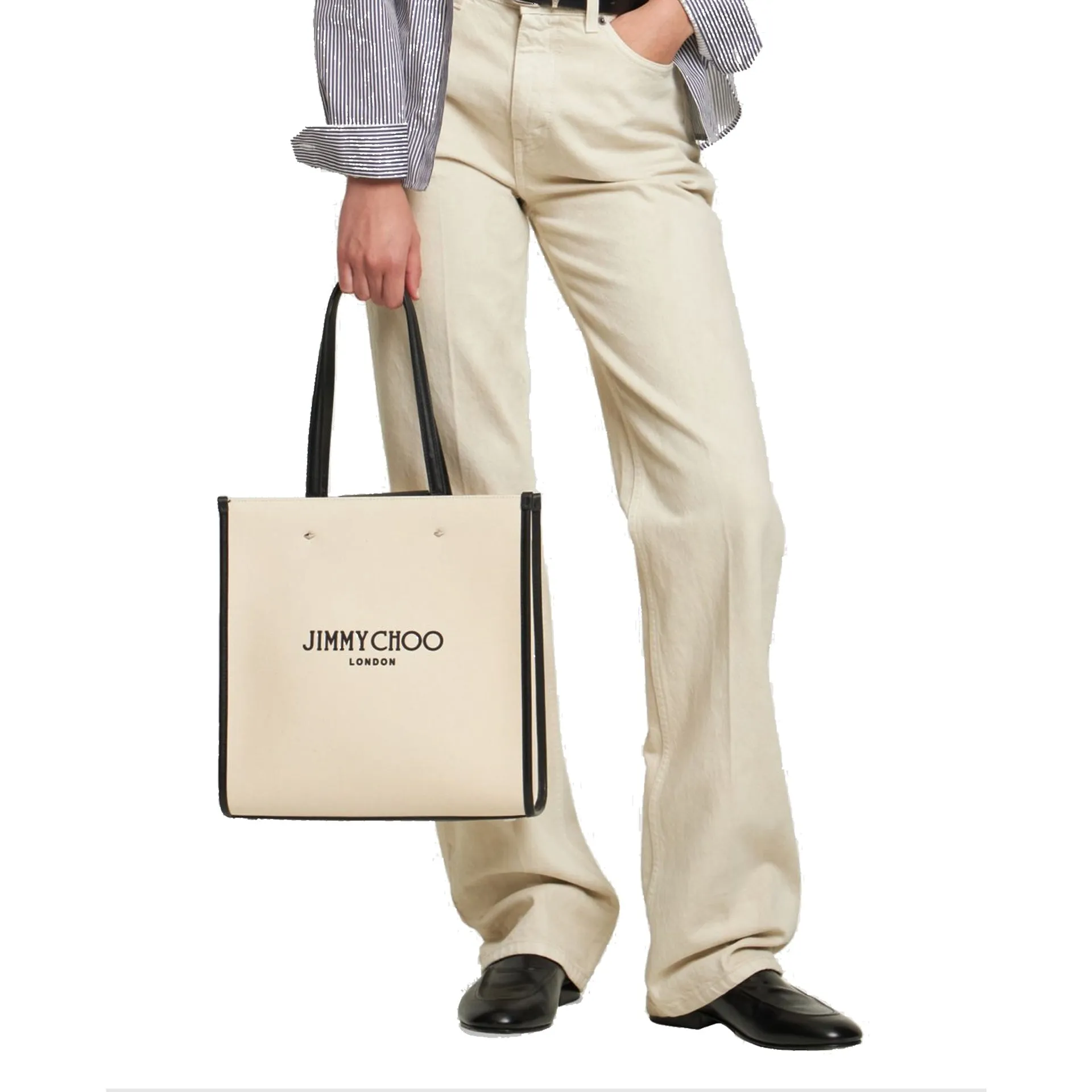 Jimmy Choo Medium Logo Tote Bag sold by Siebentaschen product image thumbnail 5