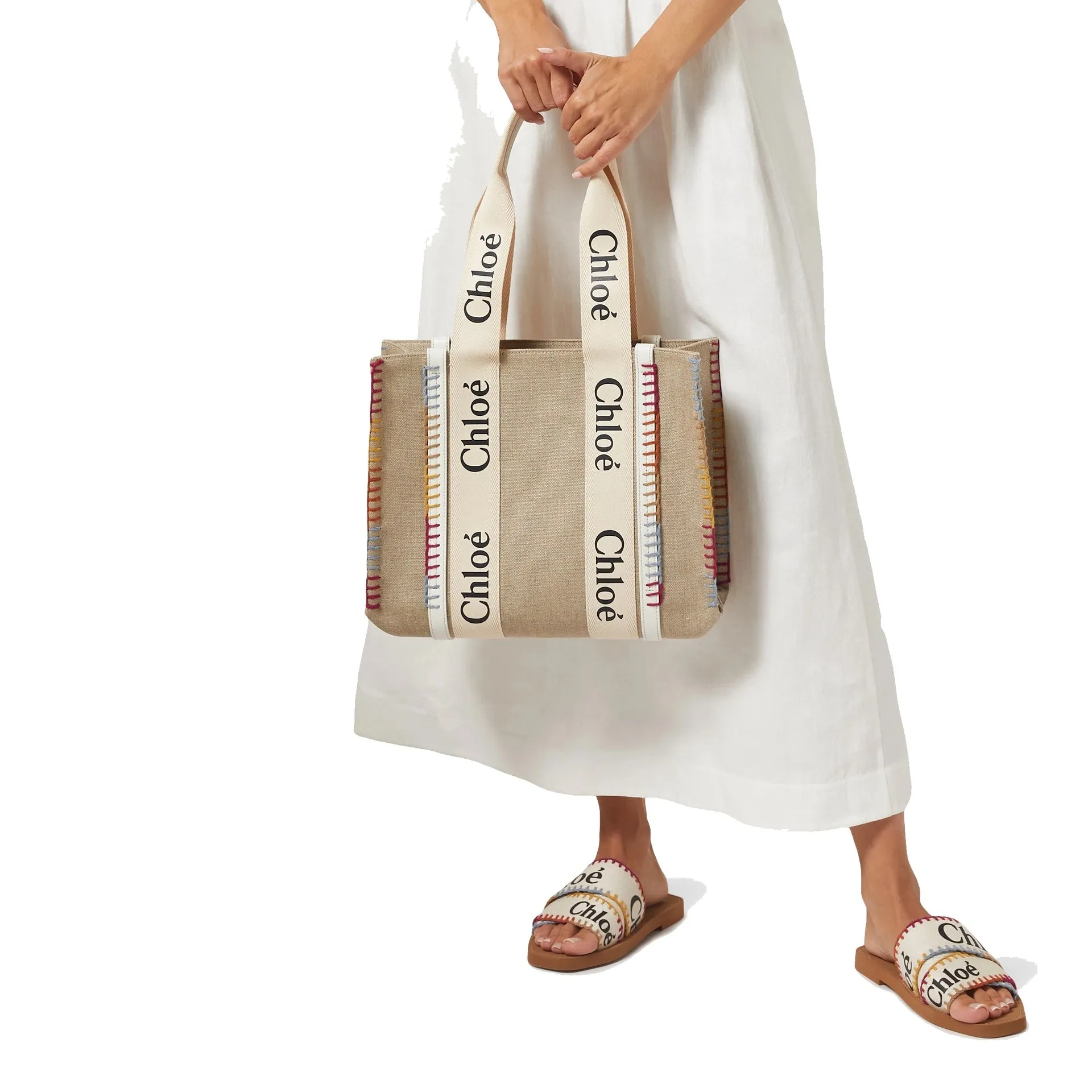 Chloé Woody Medium Tote Bag sold by Siebentaschen product image thumbnail 5