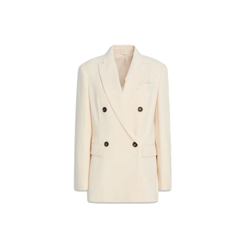 Brunello Cucinelli Cotton Blend Blazer made by Brunello Cucinelli