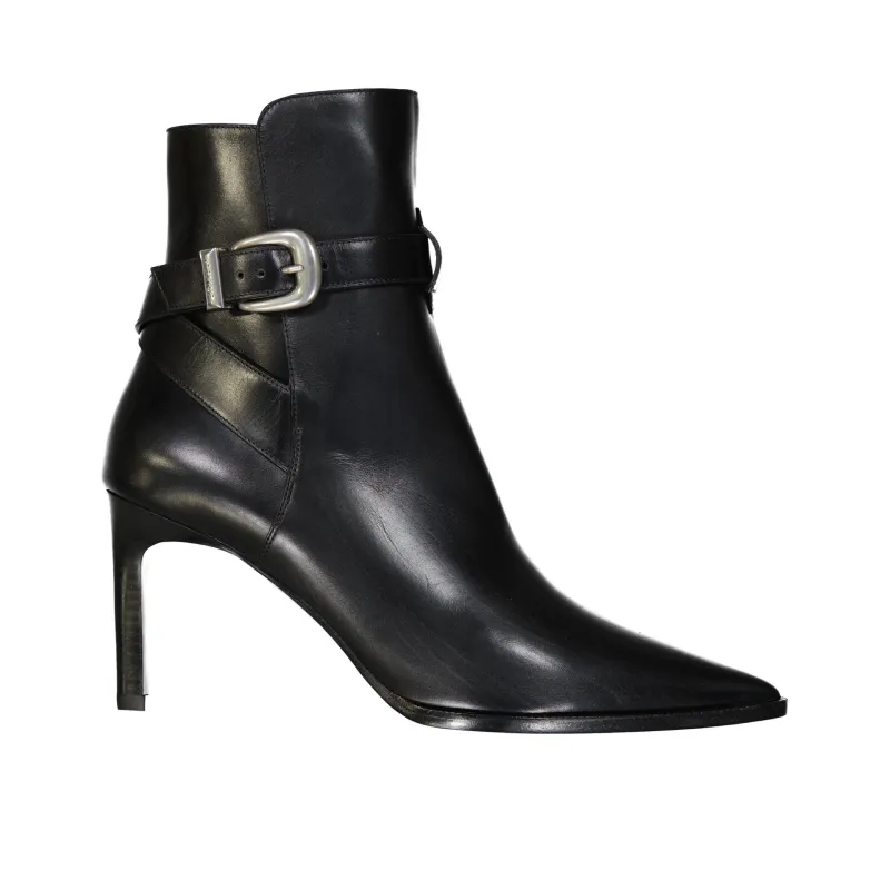 Celine Jodphur Leather Boots made by Celine