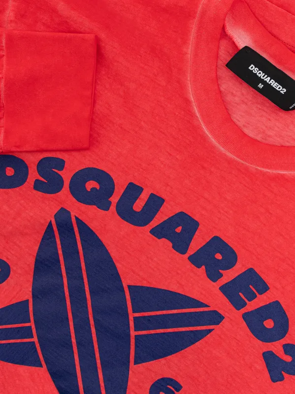 Dsquared2 T-Shirts Red made by DSQUARED2