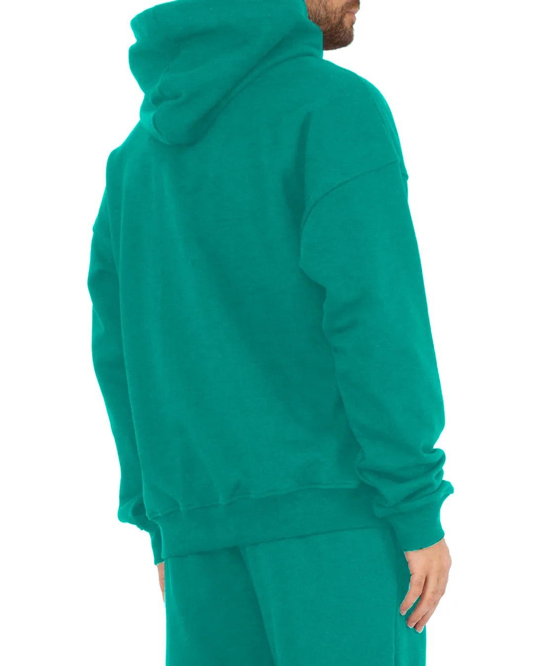 Comme Des Fuckdown Man Sweatshirt Hooded Print Green sold by Siebentaschen product image thumbnail 2