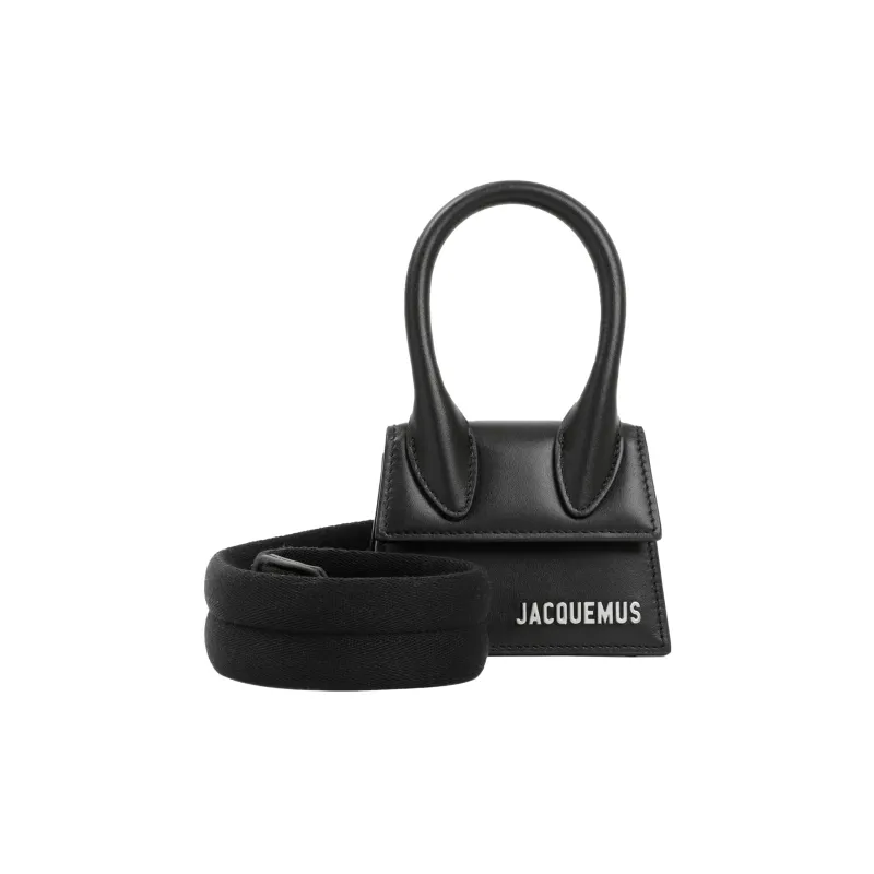 Jacquemus Man Chiquito Crossbody Bags Black made by Jacquemus