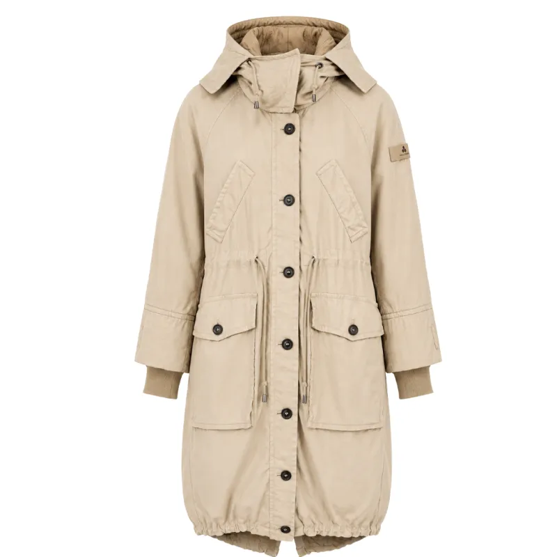 Peuterey Woman Parka Ester Beige made by Peuterey